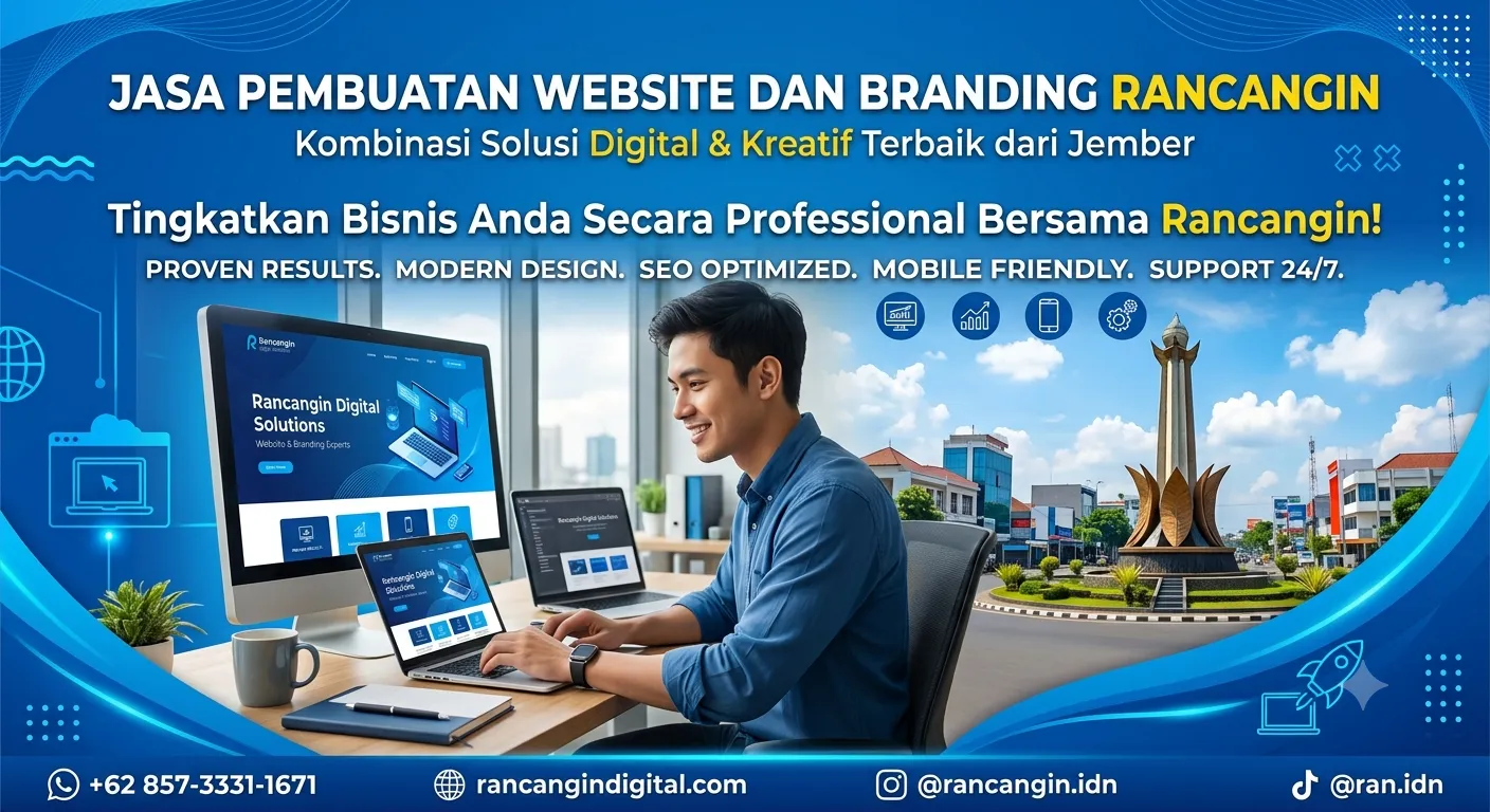 Jasa Website Termurah di Jember 2026: Terpercaya, Cepat Online & SEO Friendly